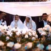 آیین پیوند ازدواج و اهدای جهیزیه کامل به ۲۰ زوج جوان توسط شرکت پتروشیمی مارون + ویدئو