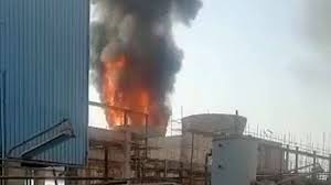 حریق پتروشیمی مارون در ماهشهر ۶ مصدوم داشت/ آتش سوزی مهار شد