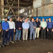 بازدید مدیرعامل شرکت توسعه نیشکر و صنایع جانبی از بخش‌های مختلف شرکت کشت و صنعت نیشکر هفت‌تپه