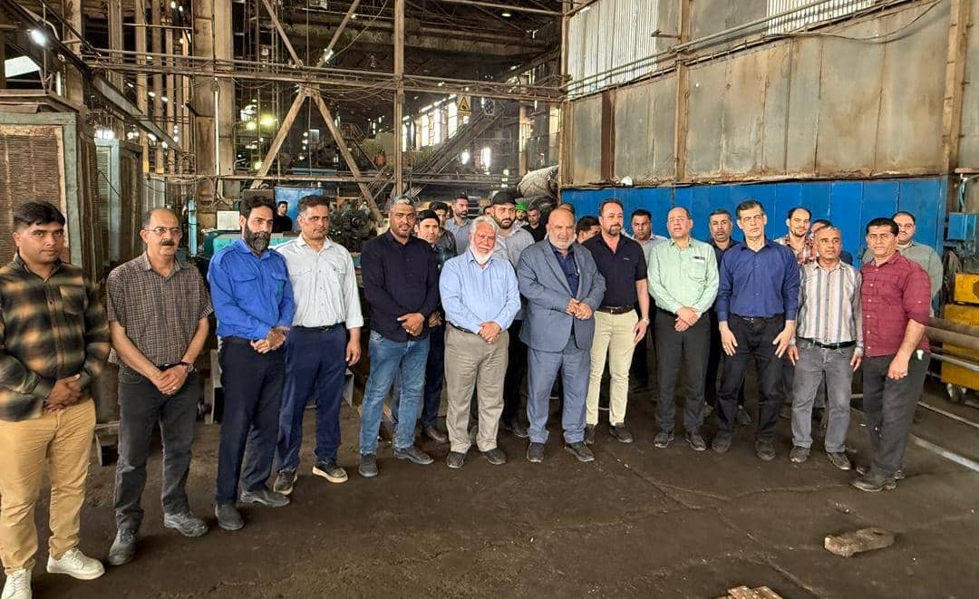 بازدید مدیرعامل شرکت توسعه نیشکر و صنایع جانبی از بخش‌های مختلف شرکت کشت و صنعت نیشکر هفت‌تپه