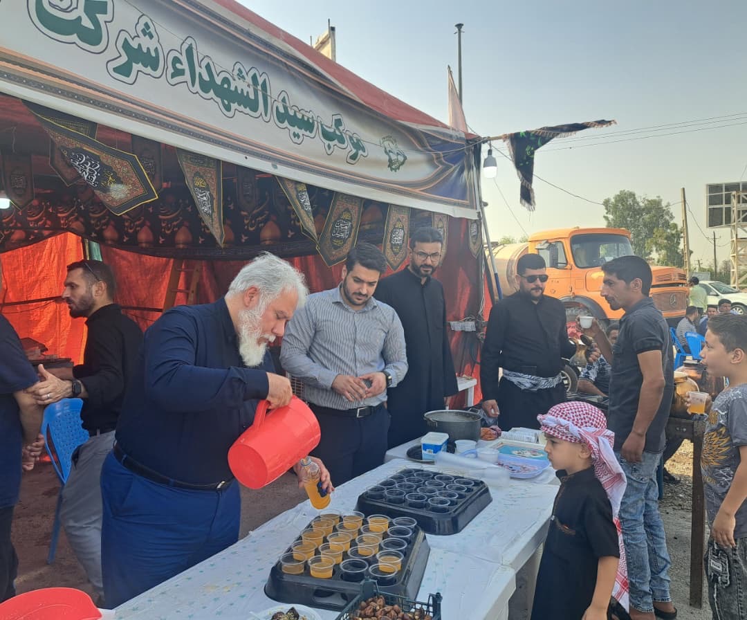 شور و شوق خدمت در موکب سیدالشهداء شرکت کشت و صنعت نیشکر هفت‌تپه در استقبال از موسم عظیم جاماندگان اربعین حسینی شوش دانیال