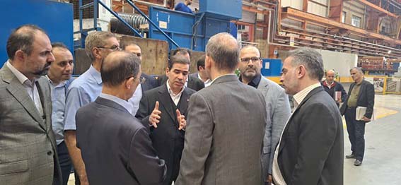 دیدار رئیس هیات مدیره و مدیرعامل شرکت فولاد خوزستان با مدیرعامل گروه مپنا