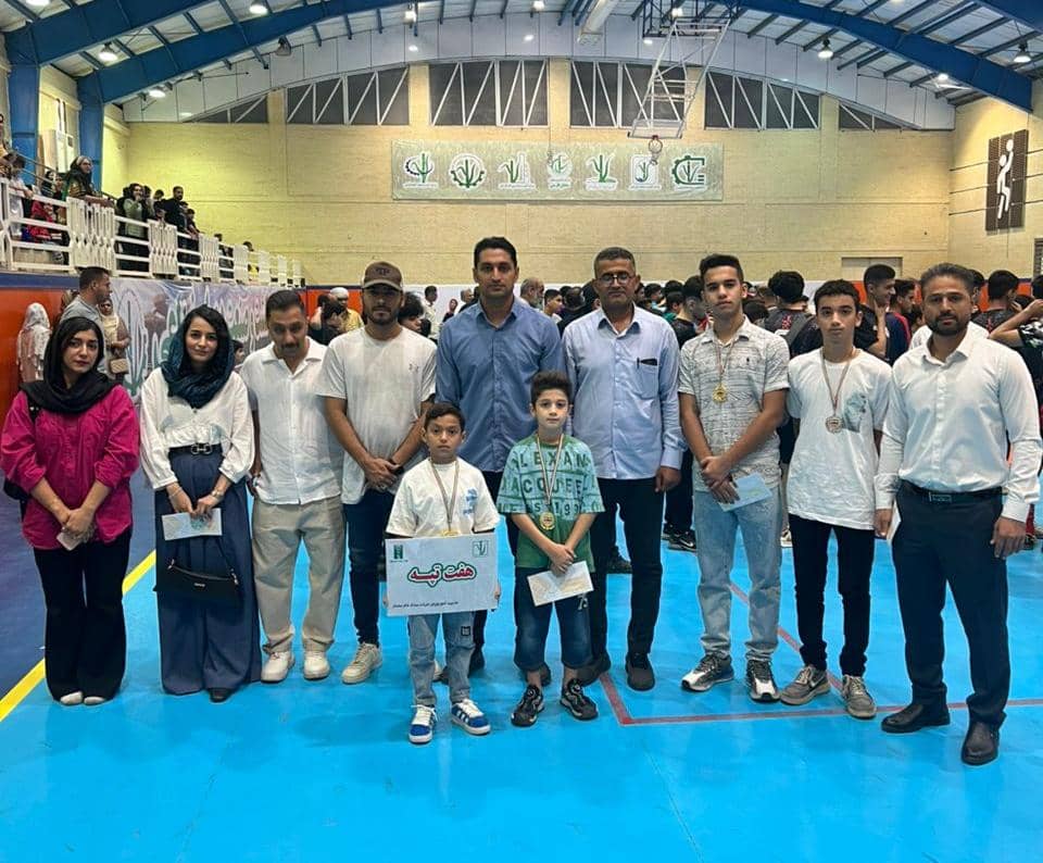 افتخارآفرینی ورزشکاران هفت‌تپه‌ای در جشنواره فرهنگی ورزشی ویژه فرزندان و همسران کارکنان توسعه نیشکر