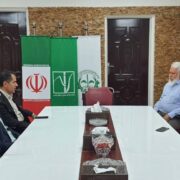 دیدار مدیر شعب بانک ملی استان خوزستان با مدیرعامل شرکت نیشکر هفت‌تپه