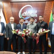 قهرمانان خوزستانی کشتی فرنگی جهان در پتروشیمی بندرامام استخدام شدند