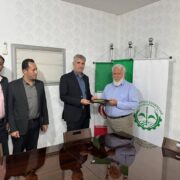 تجلیل مدیر شبکه بهداشت و درمان شوش از مدیرعامل شرکت نیشکر هفت‌تپه