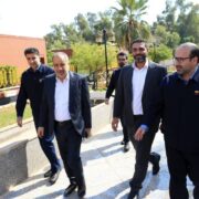 فرماندار اهواز با مدیرعامل گروه فولاد خوزستان دیدار نمود