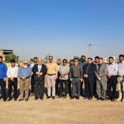 بازدید مدیرعامل توسعه نیشکر و صنایع جانبی از عملیات بهره‌برداری در هفت‌تپه