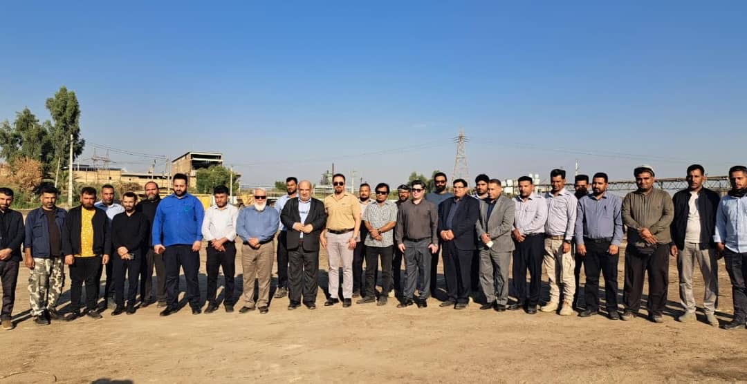 بازدید مدیرعامل توسعه نیشکر و صنایع جانبی از عملیات بهره‌برداری در هفت‌تپه