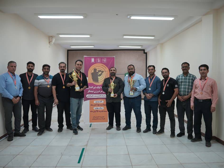 درخشش تیم تیراندازی نیشکر امیرکبیر در دومین لیگ مردان توسعه نیشکر