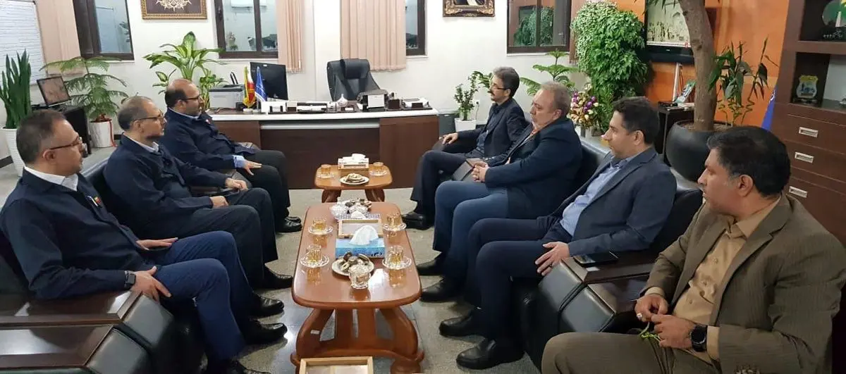 دیدار مدیرعامل فولاد خوزستان با سرپرست صمت استان برای هم‌افزایی در توسعه صنعت فولاد