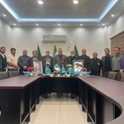 حضور دکتر محمودی در جمع کارکنان نیشکر سلمان فارسی هم‌زمان با تحویل سال ۱۴۰۵