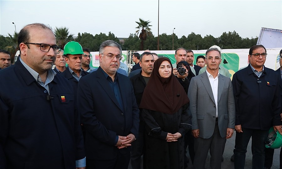 فولاد خوزستان پرچمدار صنعت سبز؛ ابرپروژه مهار گردوغبار به بهره‌برداری رسید
